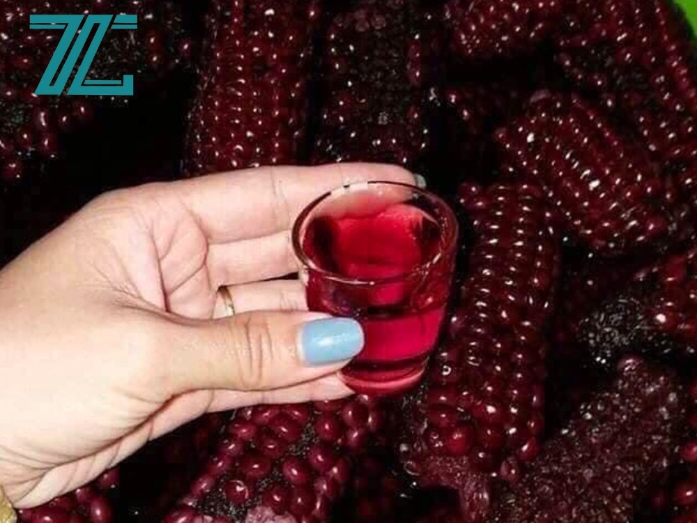 Rượu ngô nếp tím