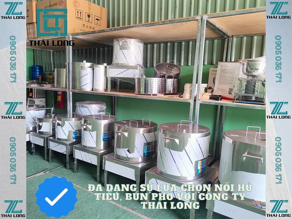 Đa dạng lựa chọn dung tích, loại nồi nấu bún phở, hủ tiếu