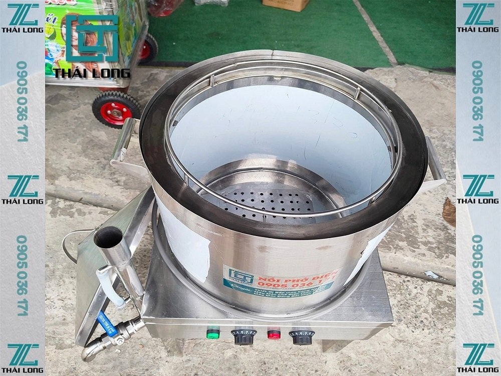 Nồi tráng bánh cuốn phi 45CM