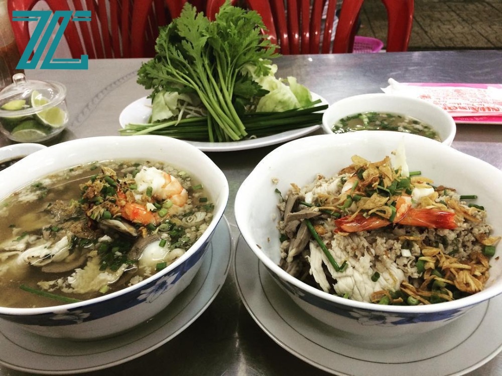 Món ăn tại Hủ Tiếu Nhân Quán