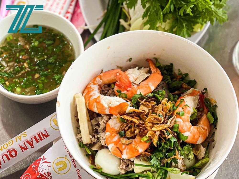 Món hủ tiếu khô của quán