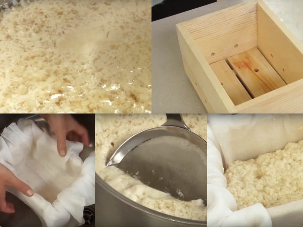 Ep khuôn đậu phụ