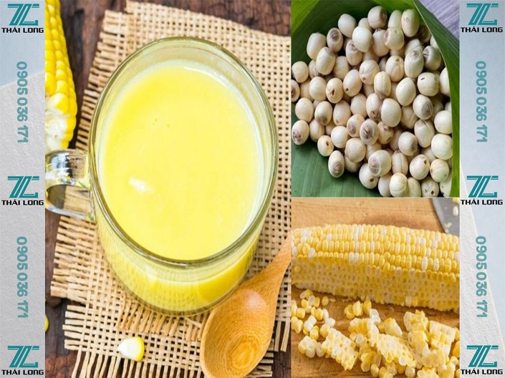 Sữa bắp hạt sen