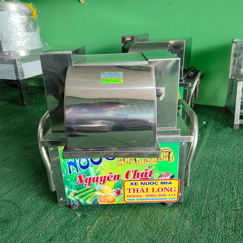 Máy ép mía ở Bình Phước