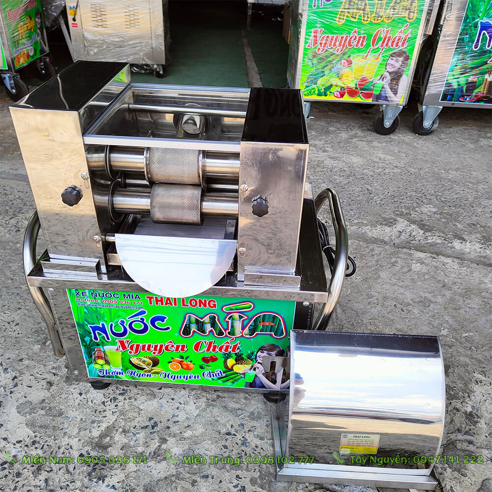 Máy ép mía ở Bình Phước