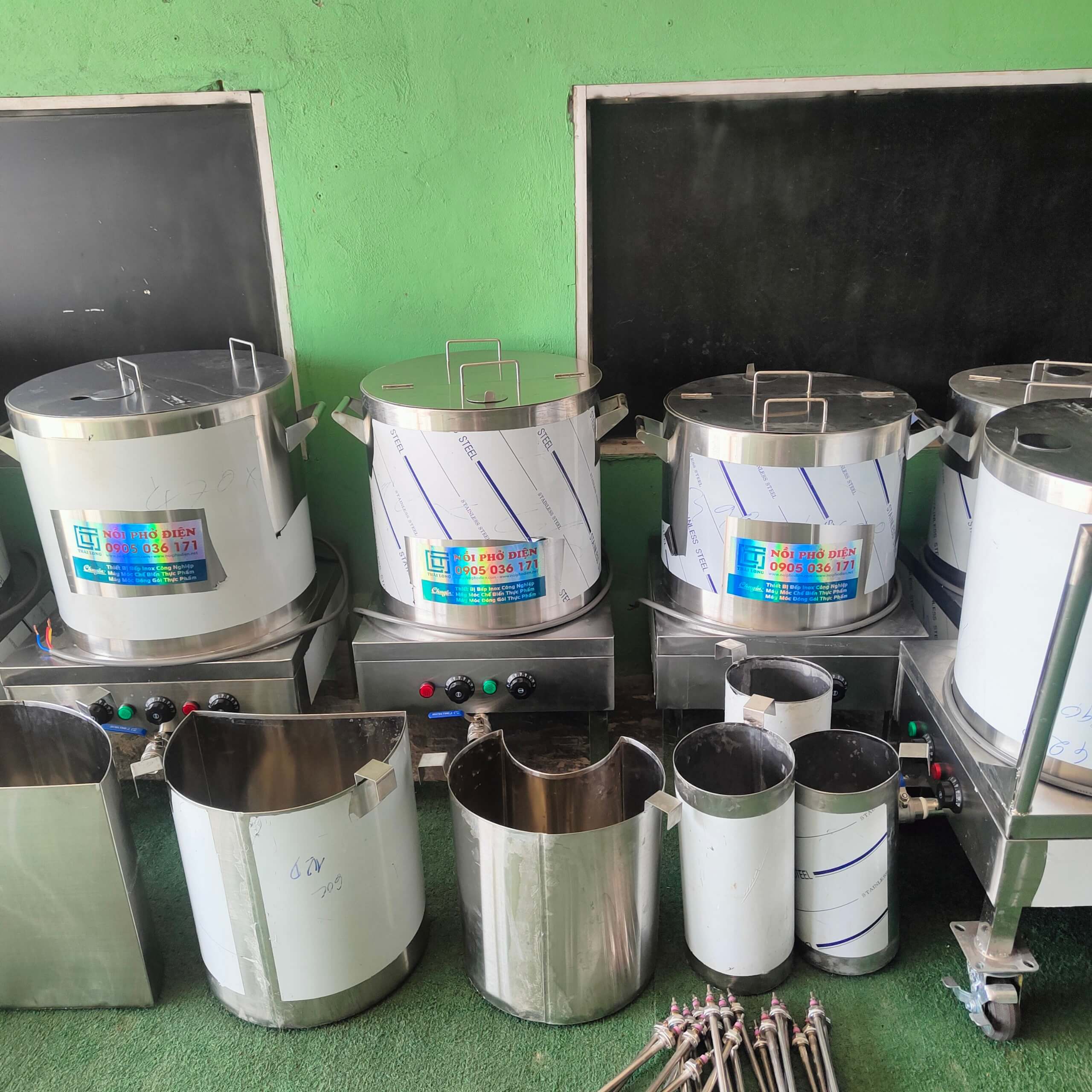 Nồi phở điện ở Đồng Tháp