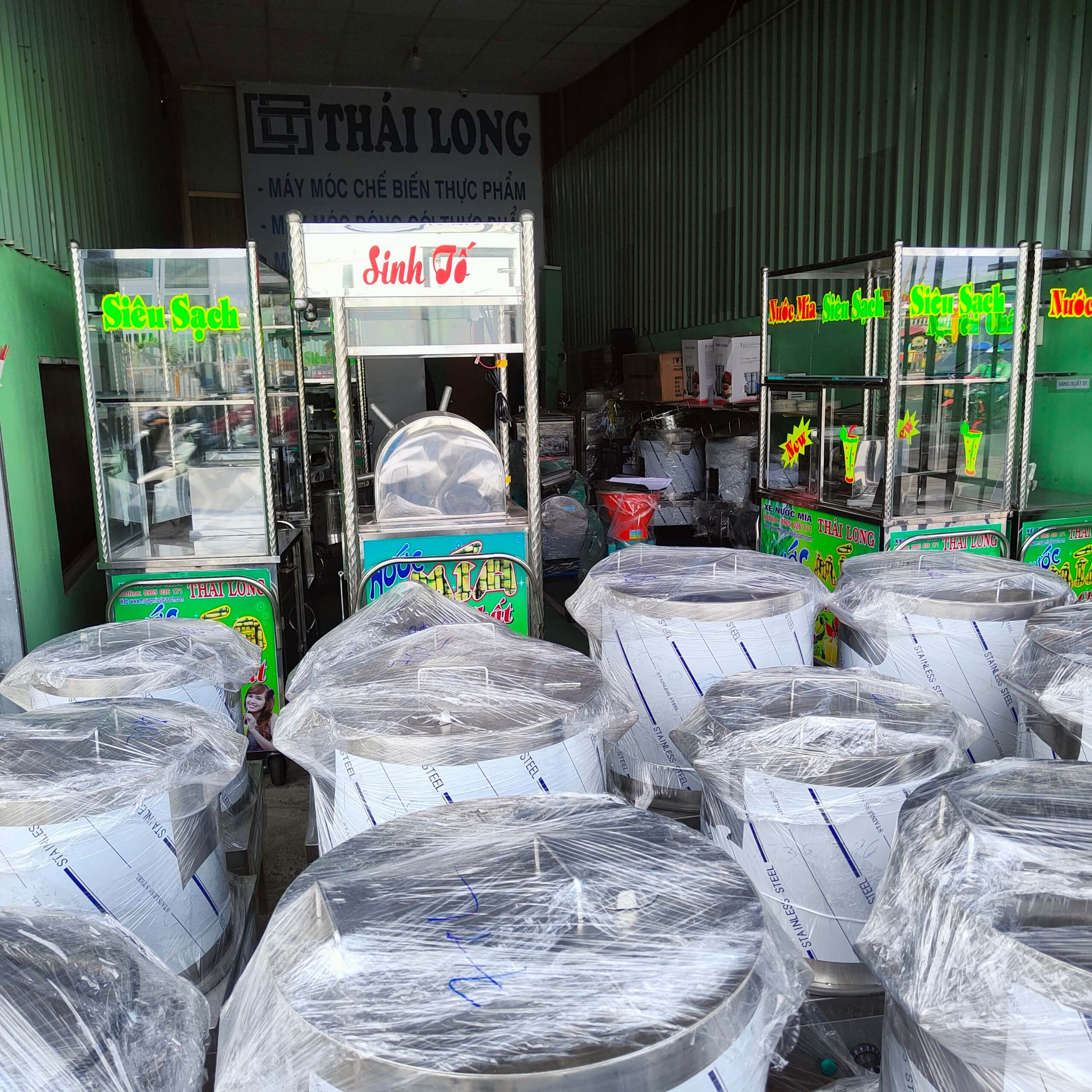 Nồi phở điện tại Trà Vinh