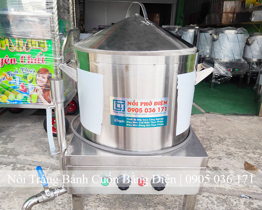 Nồi Tráng Bánh Cuốn Bằng Điện 40Cm