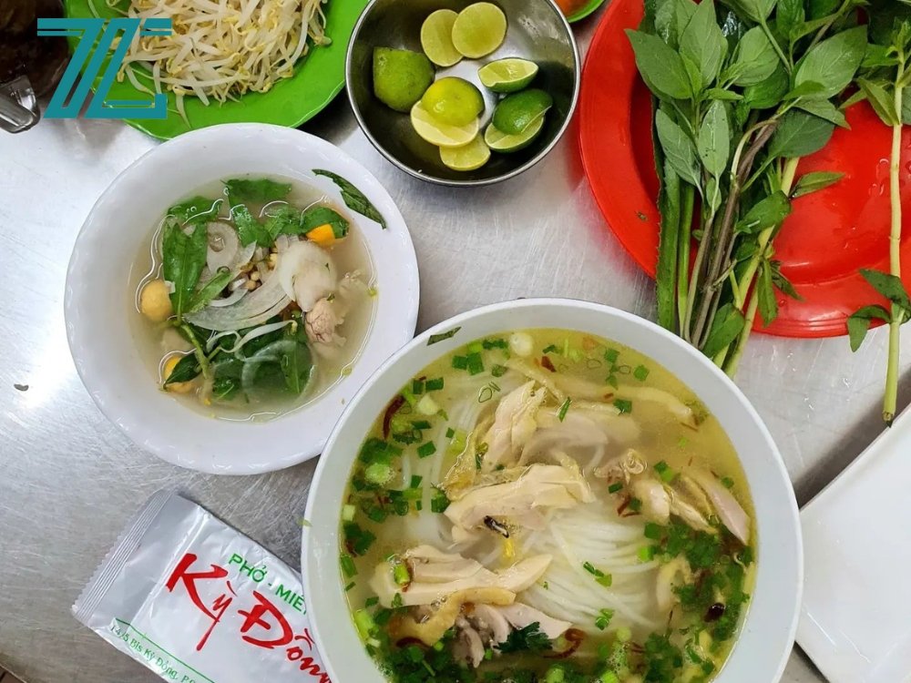 Giá bán món phở tại quán phở gà Kỳ Đồng