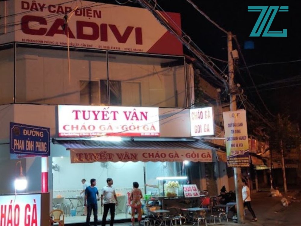 Quán cháo gà Cần Thơ - Tuyết Vân