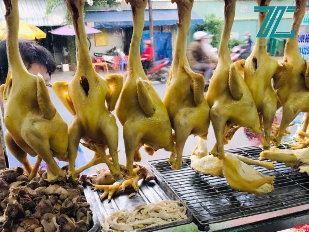 Nguyên liệu làm cháo của quán Quảng 30/4