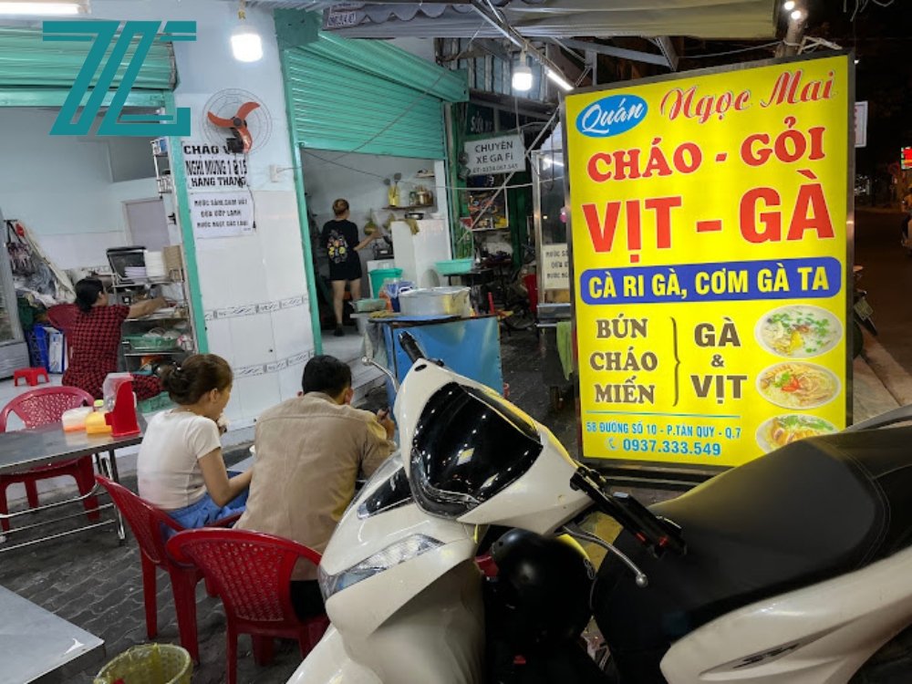 Quán cháo vịt gà Ngọc Mai