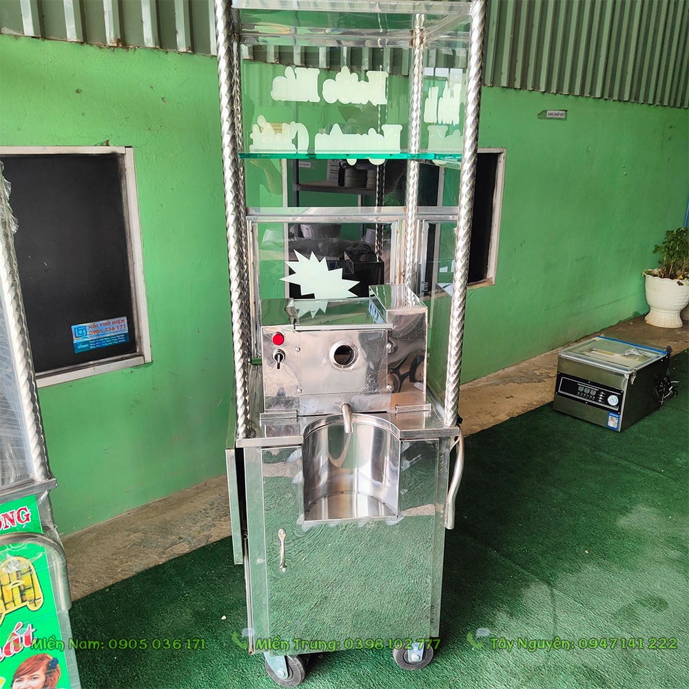 Xe nước mía tại Bến Tre