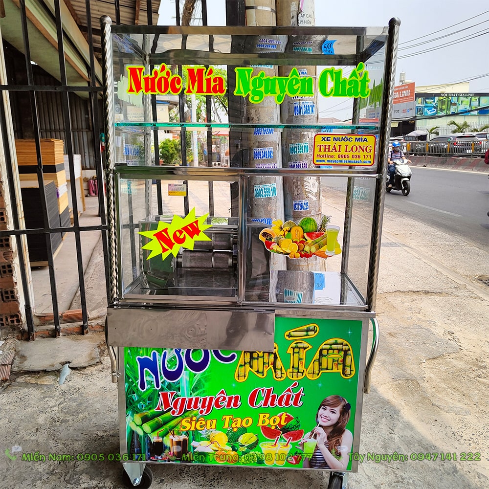 Xe nước mía tại Bến Tre