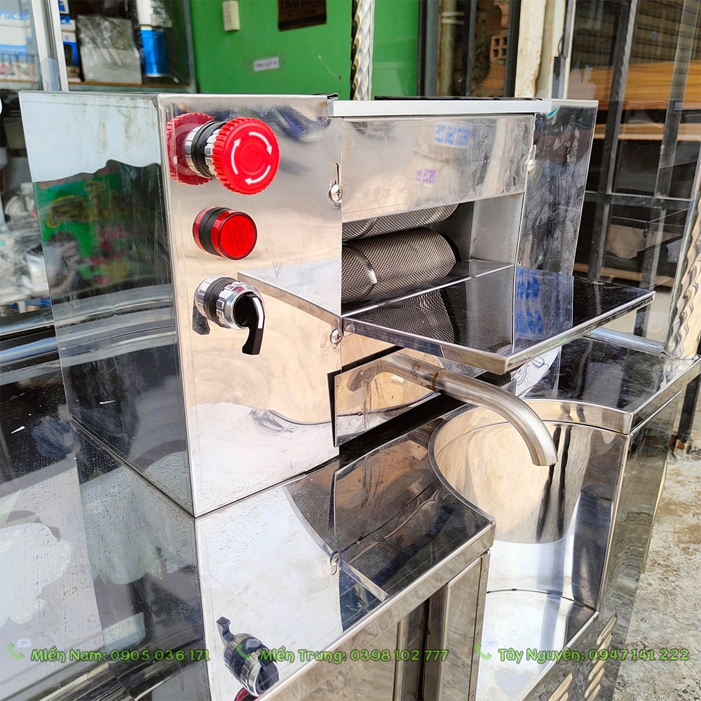 Xe nước mía tại Bến Tre