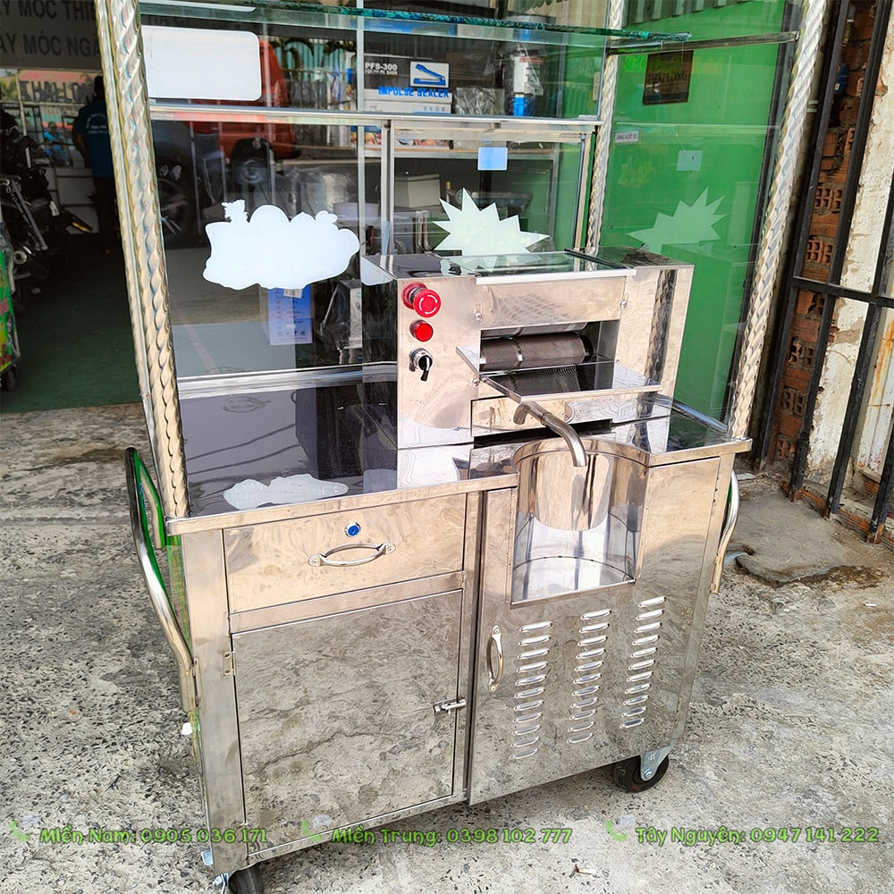 Xe nước mía tại Bến Tre