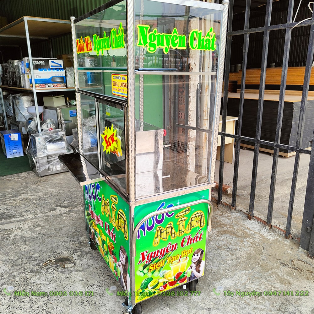 Xe nước mía tại Bến Tre