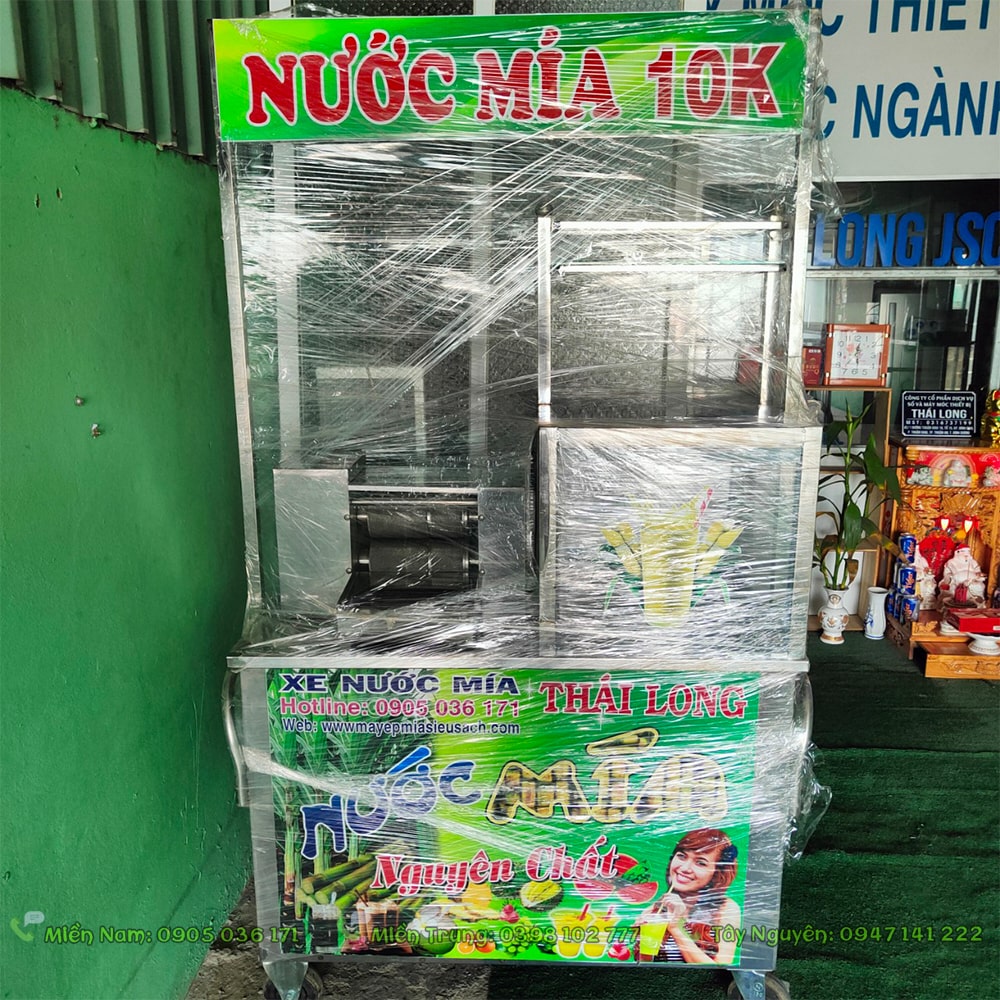 Xe nước mía tại Bến Tre