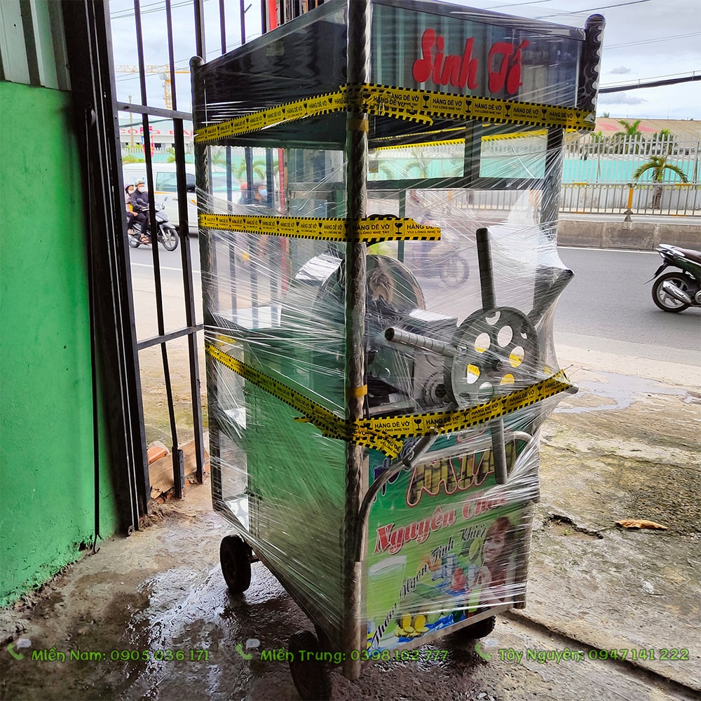Xe nước mía tại Bến Tre