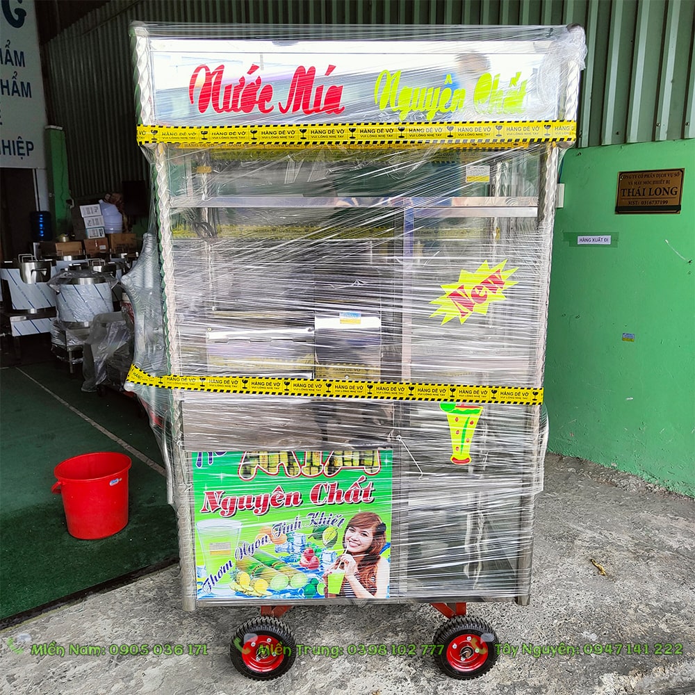 Xe nước mía tại Bến Tre