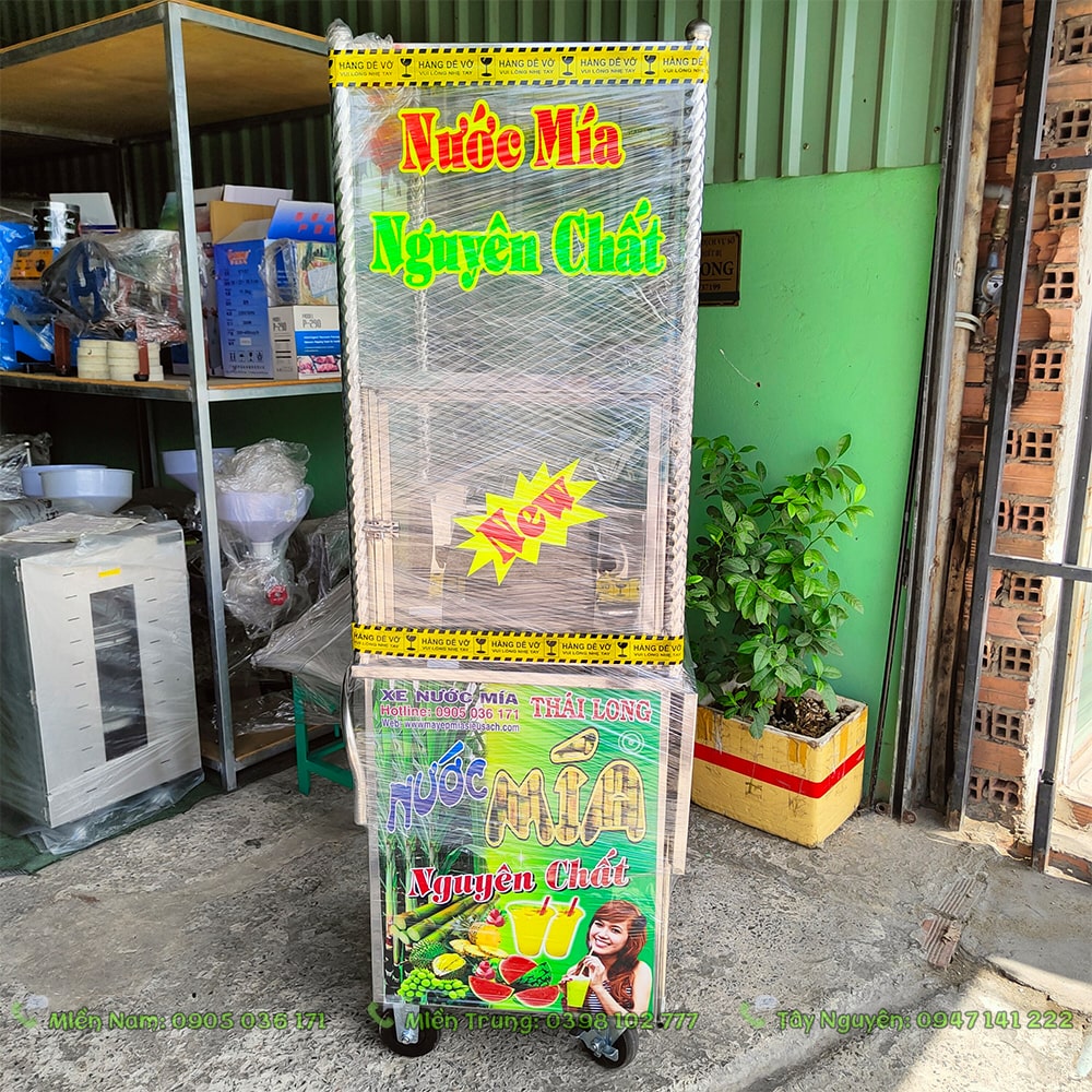 Xe nước mía tại Bến Tre