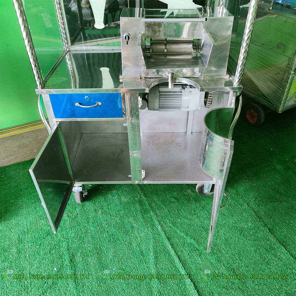 Xe nước mía tại Bến Tre