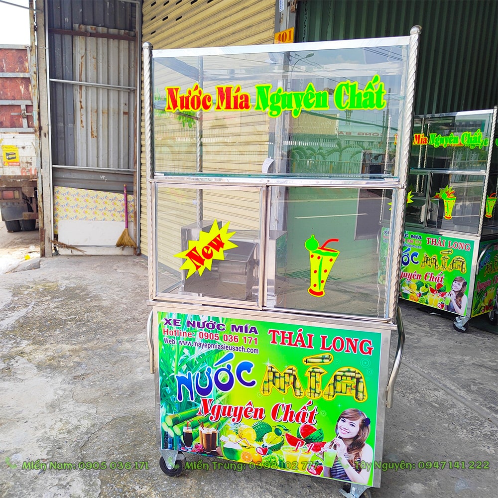 Địa chỉ cung cấp xe nước mía tại Long An