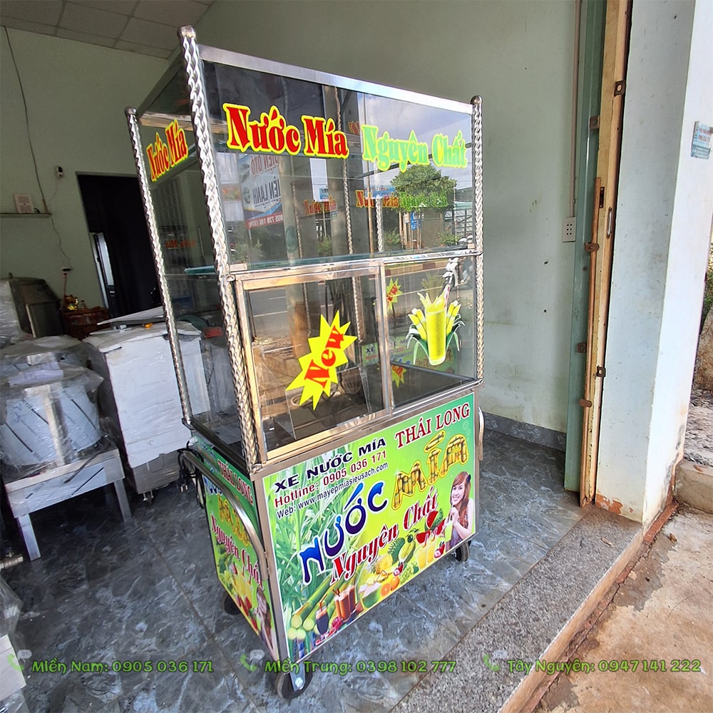 Địa chỉ cung cấp xe nước mía tại Long An