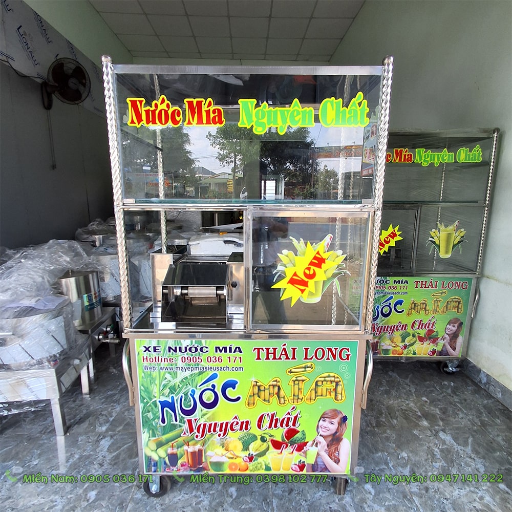 Địa chỉ cung cấp xe nước mía tại Long An