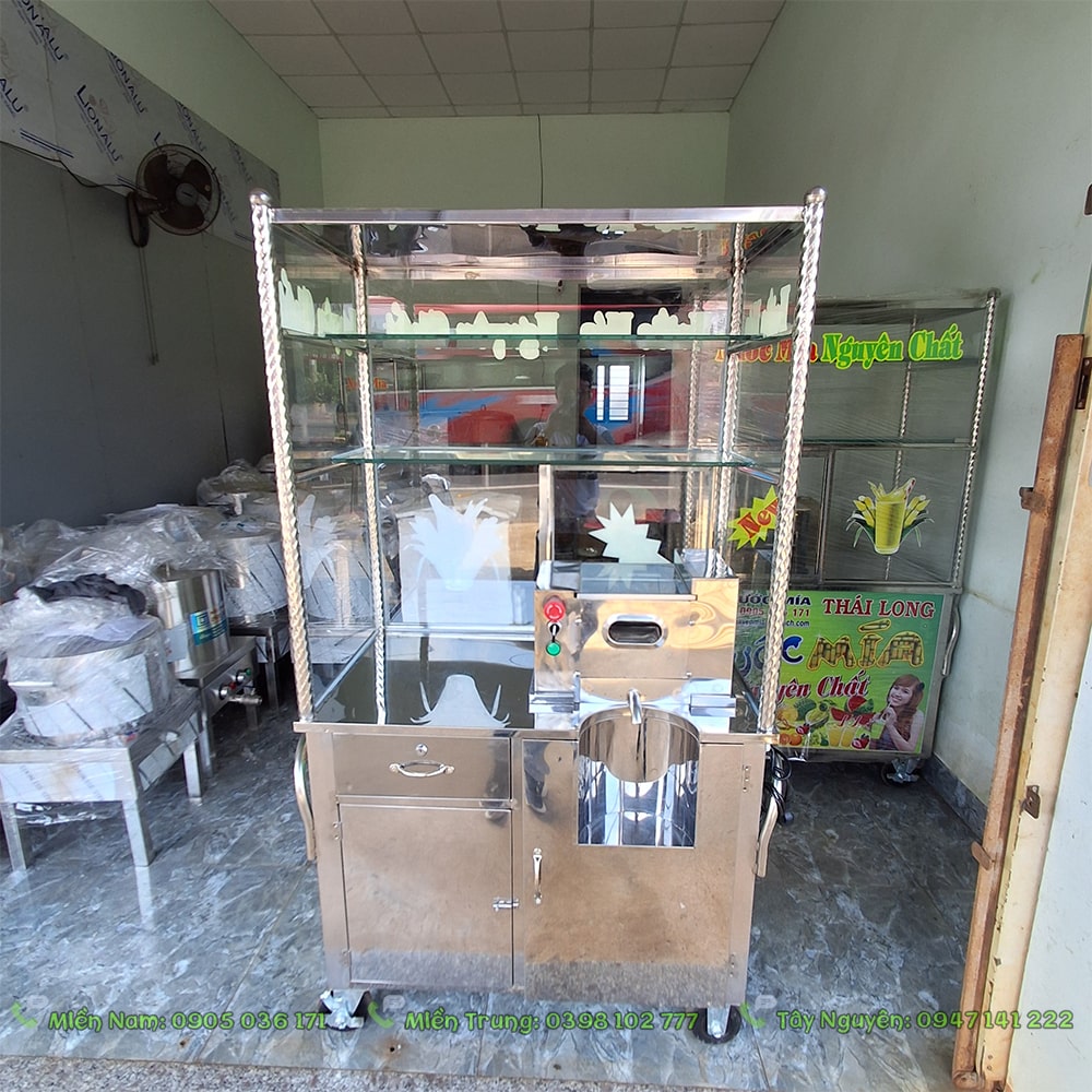 Địa chỉ cung cấp xe nước mía tại Long An