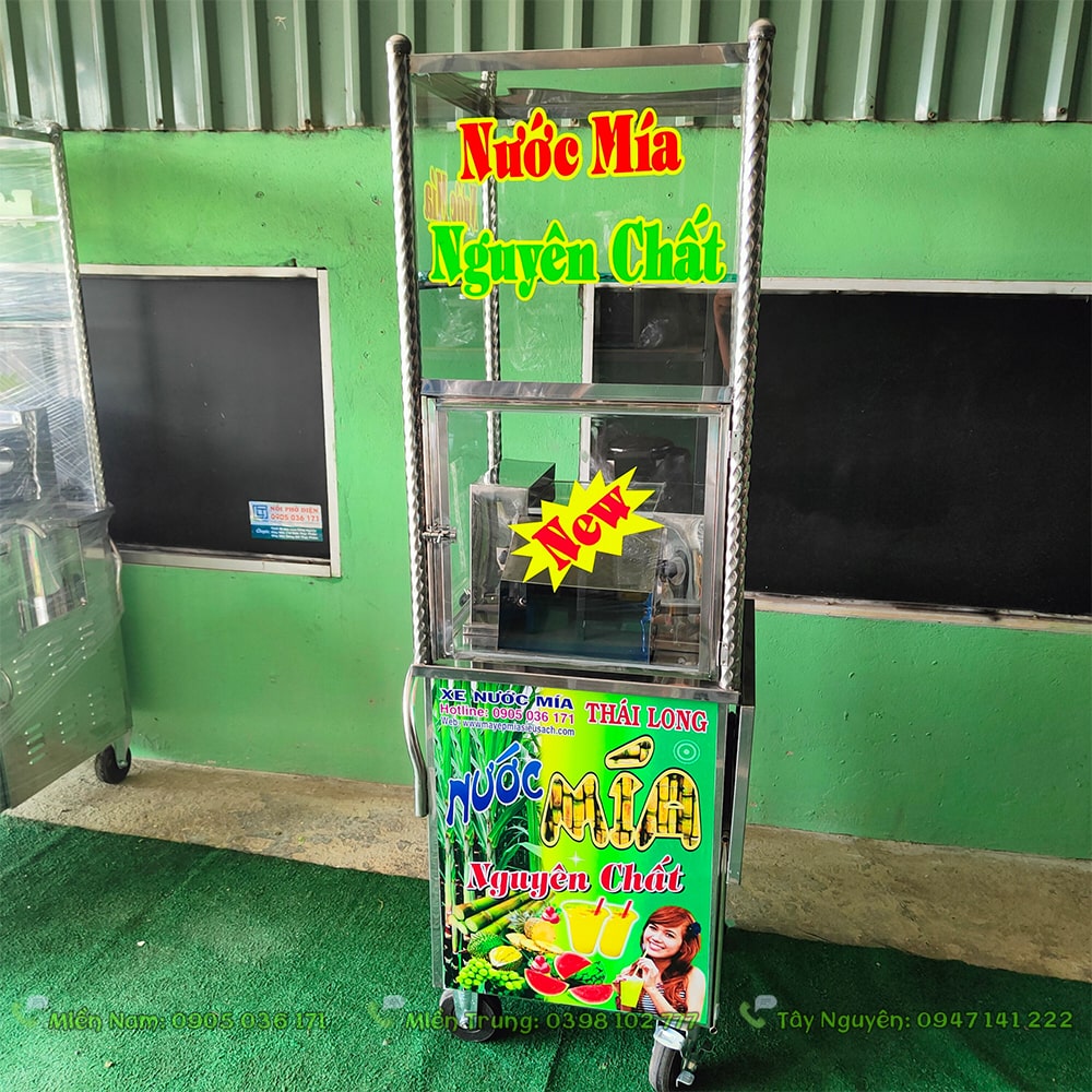 Địa chỉ cung cấp xe nước mía tại Long An