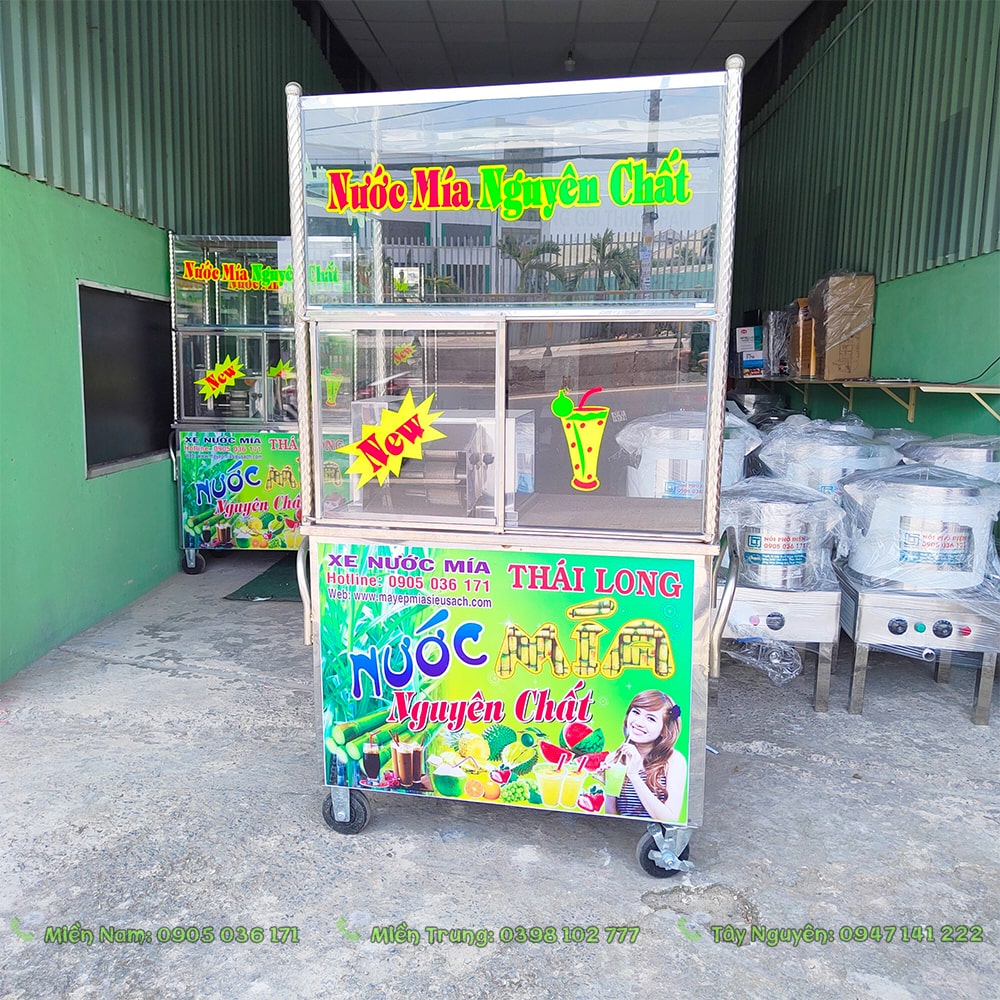 Địa chỉ cung cấp xe nước mía tại Long An