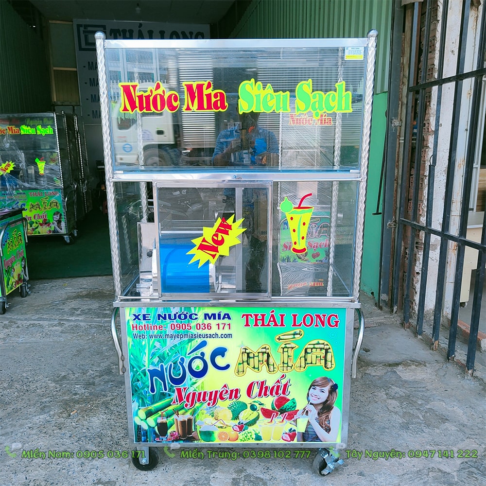 Địa chỉ cung cấp xe nước mía tại Long An