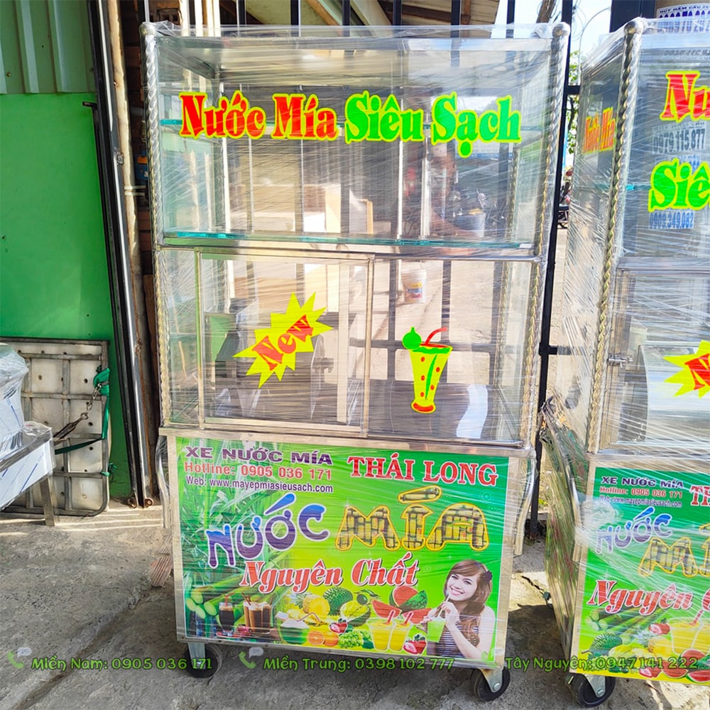 Địa chỉ cung cấp xe nước mía tại Long An