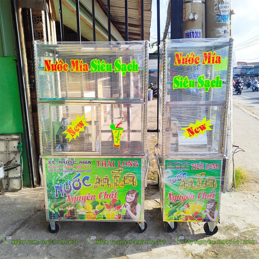 Địa chỉ cung cấp xe nước mía tại Long An