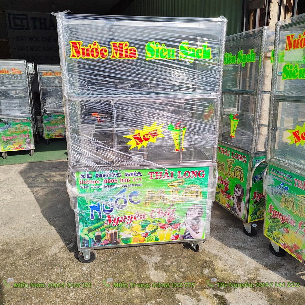 Địa chỉ cung cấp xe nước mía tại Long An