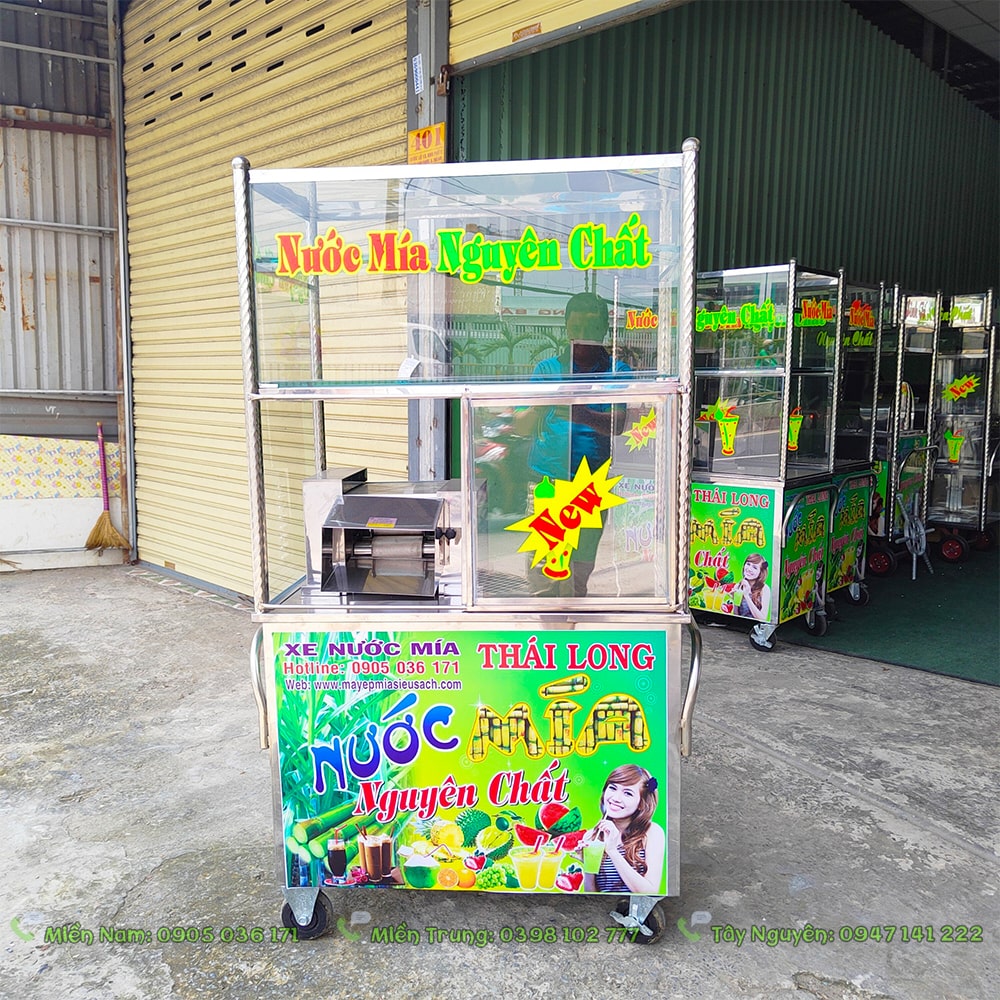 Địa chỉ cung cấp xe nước mía tại Long An