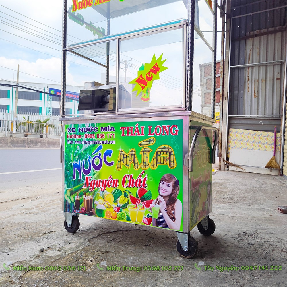 Xe nước mía tại Tây Ninh