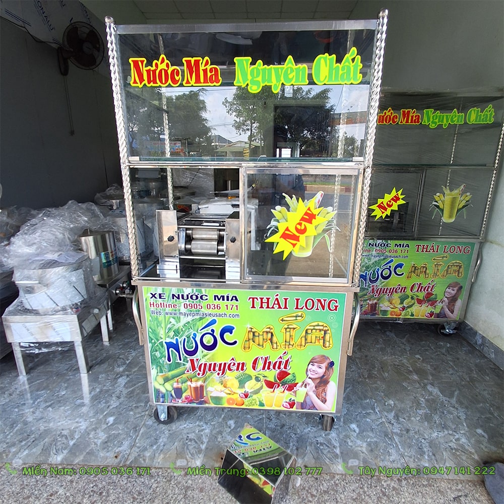 Xe nước mía tại Tây Ninh