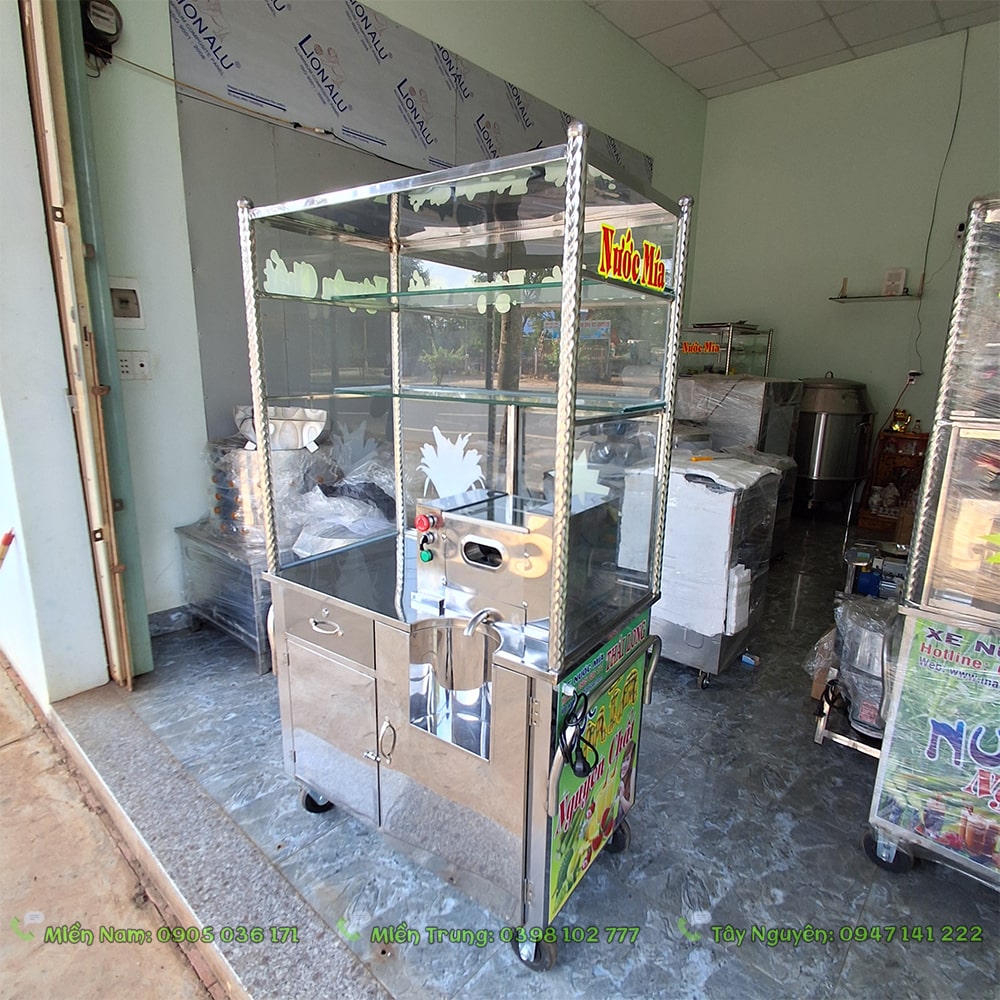 Xe nước mía tại Tây Ninh