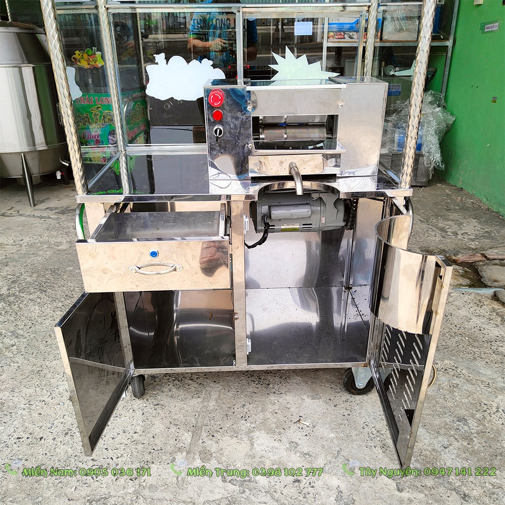 Xe nước mía tại Tây Ninh