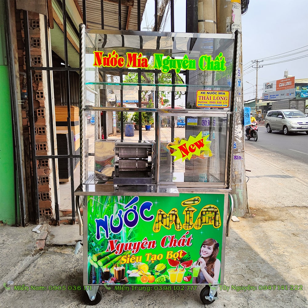 Xe nước mía tại Tây Ninh