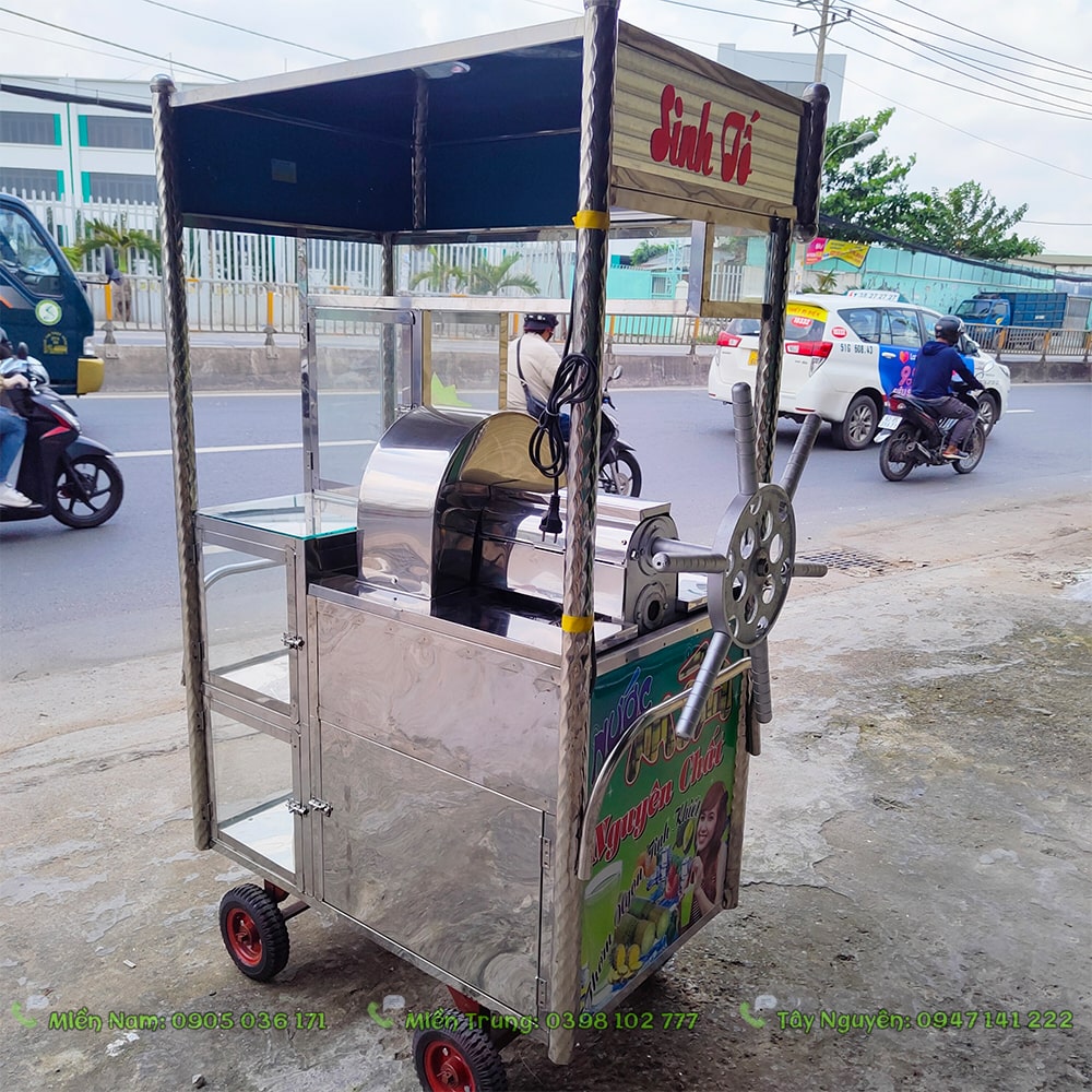 Xe nước mía tại Tây Ninh