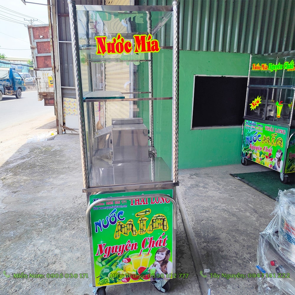 Xe nước mía tại Tây Ninh