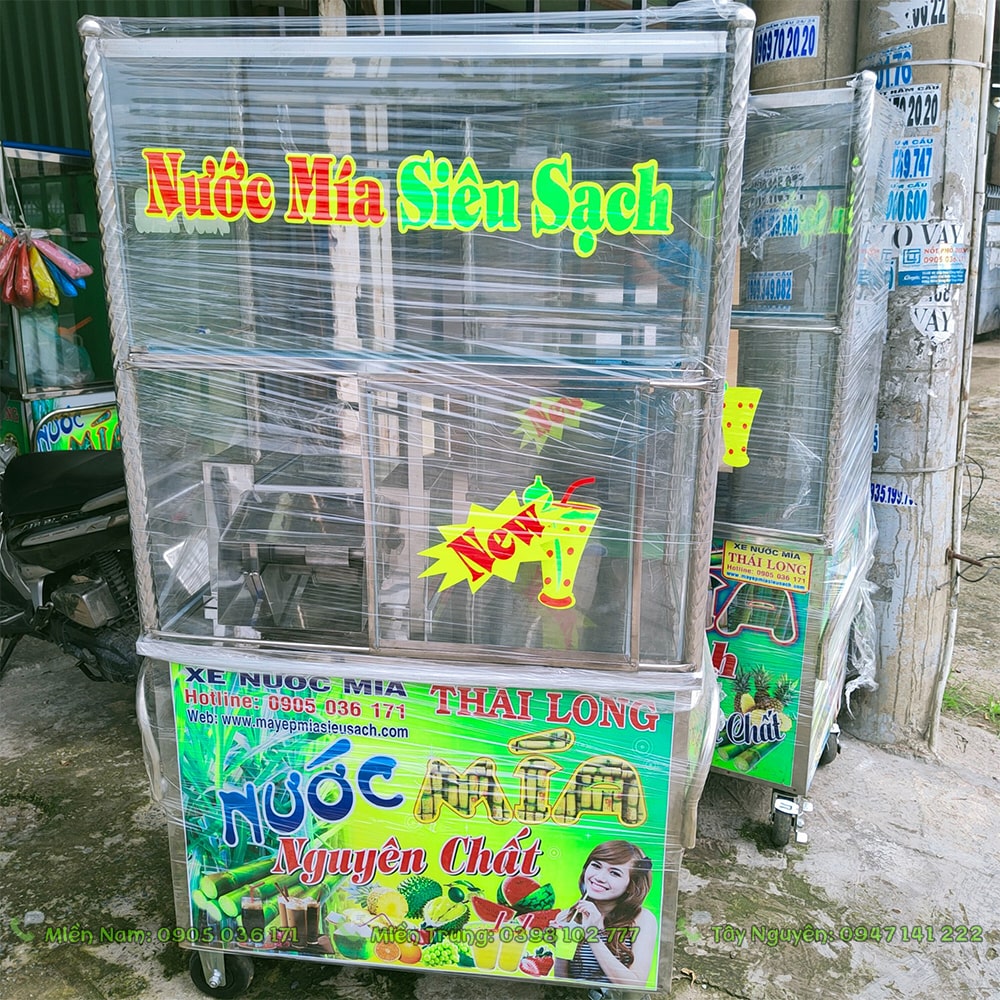 Xe nước mía tại Tây Ninh