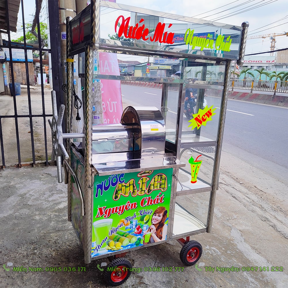 Xe nước mía ở Vũng Tàu