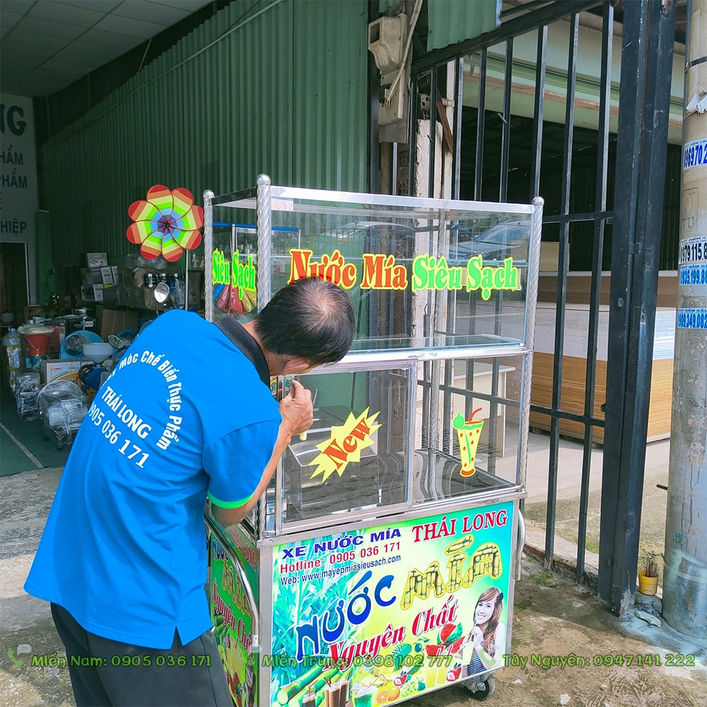 Xe nước mía ở Vũng Tàu