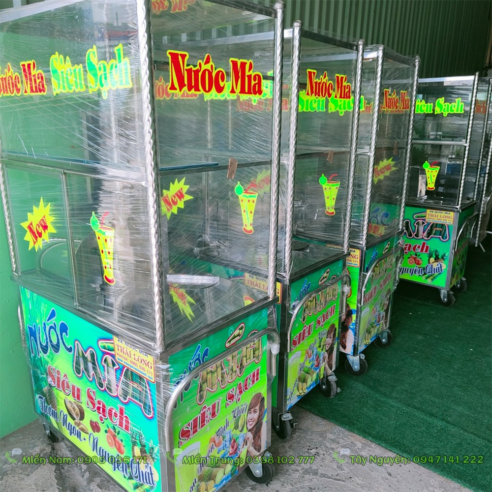 Xe nước mía ở Vũng Tàu