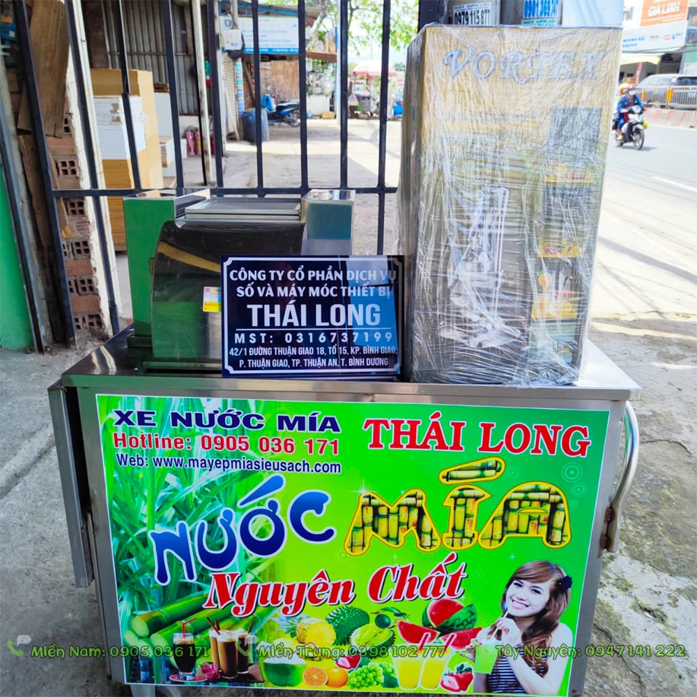 Xe nước mía ở Vũng Tàu